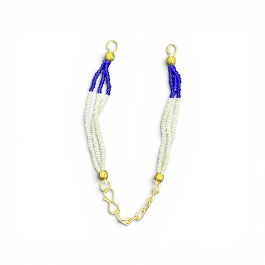 Blue Pearls Bracelet Chain