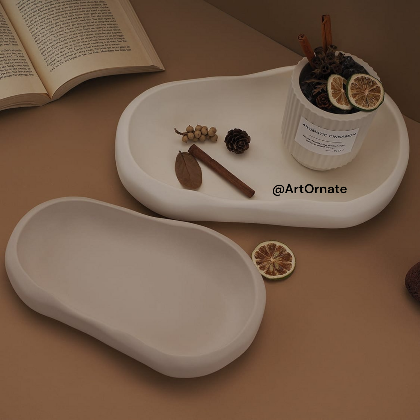 Oval Shaped Trinket Tray Mould