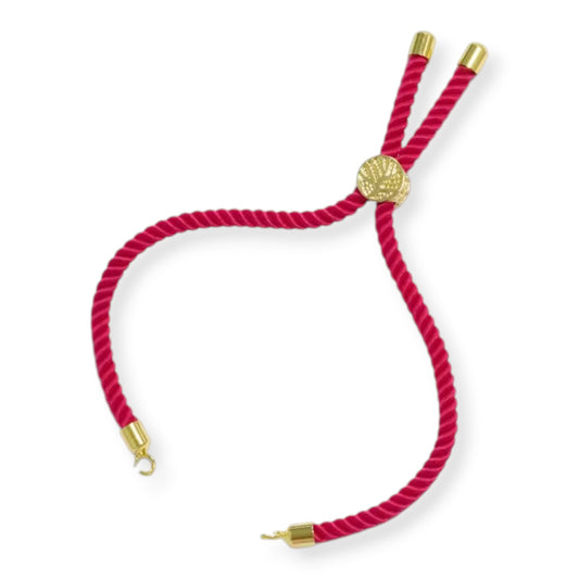 Handcrafted sustainable Rakhi jewelry featuring natural dyes and a soft, skin-friendly braided chain.