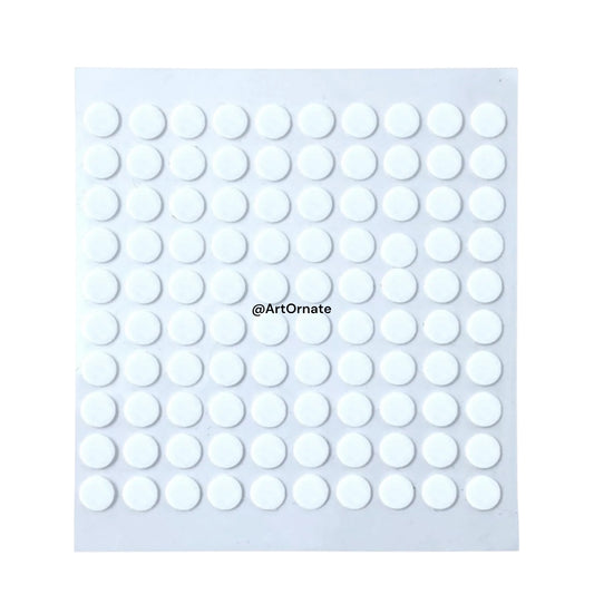 Candle Wick Stickers for Candle Making, Double-Sided Sticky Dots, Heat Resistant (appx 100 stickers)