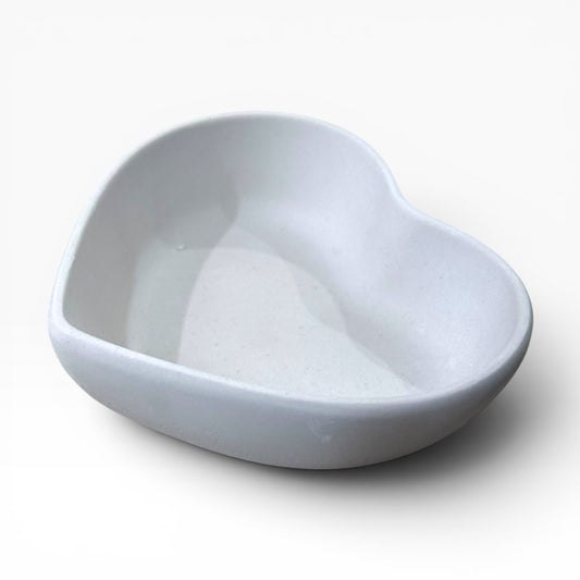 Heart Concrete Candle Jar