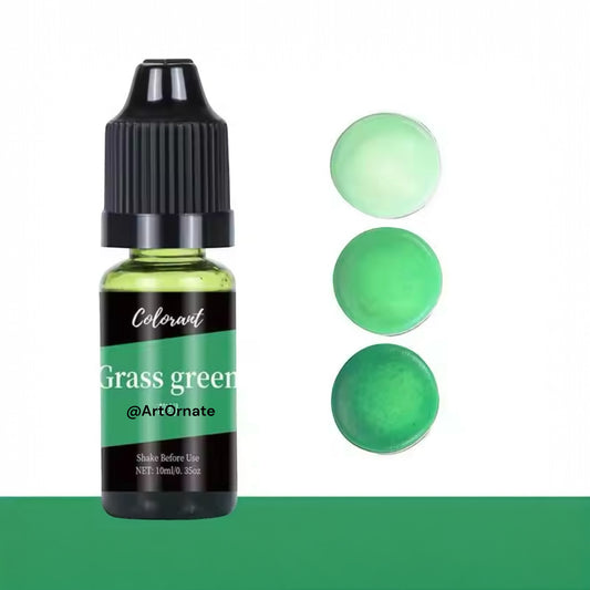 Grass Green Pigment for Candle, Soap & Silicone Mould Crafts – Vibrant & Long-Lasting Colours