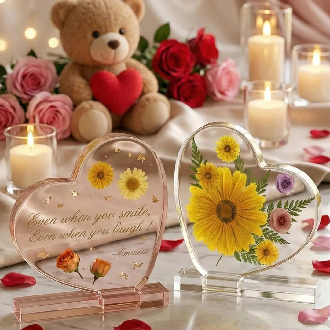 Heart shape photo frame resin mould for dashboard display, flexible silicone mould in India, Mumbai