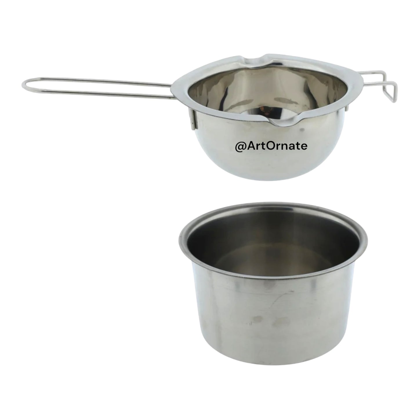 Premium Double Boiler Pot – Heat-Safe Wax Melting Pot for Candle Making in India