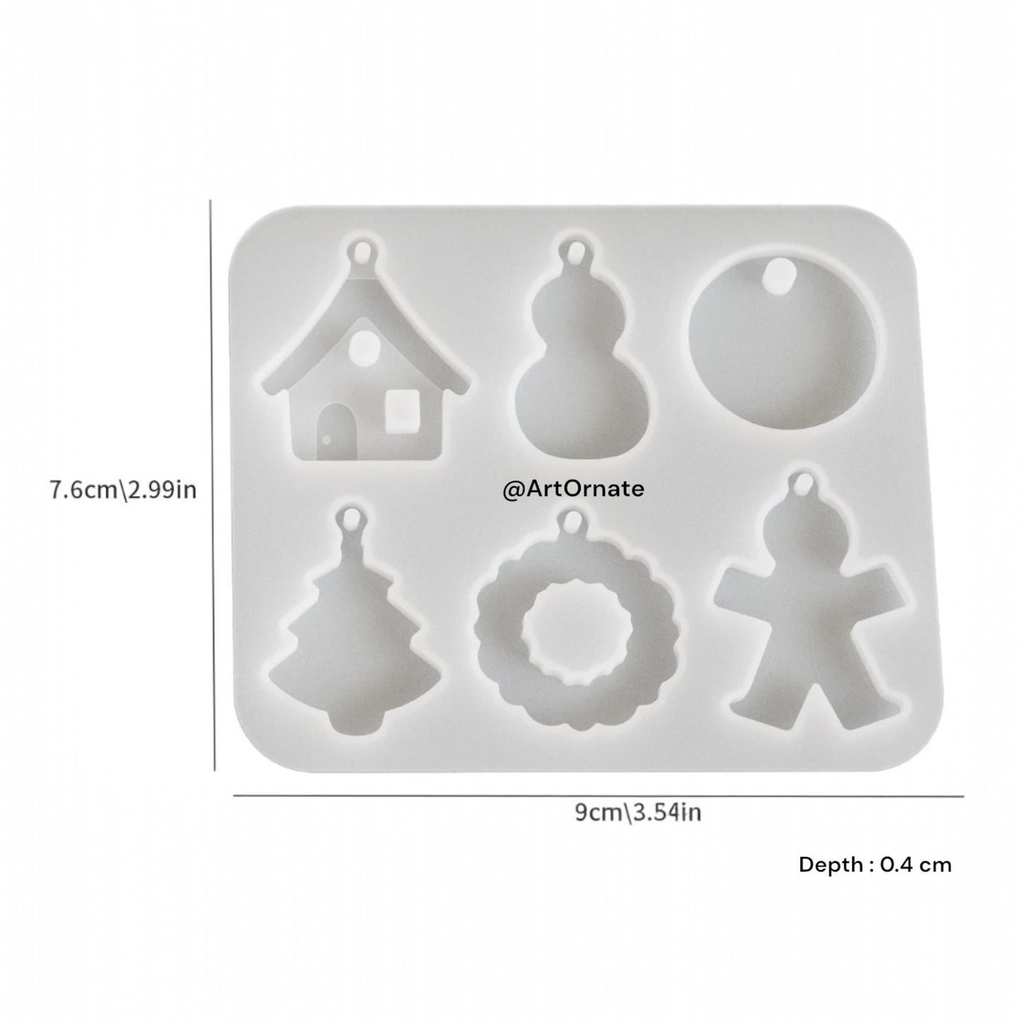 New Keychain / Pendant Silicone Mould