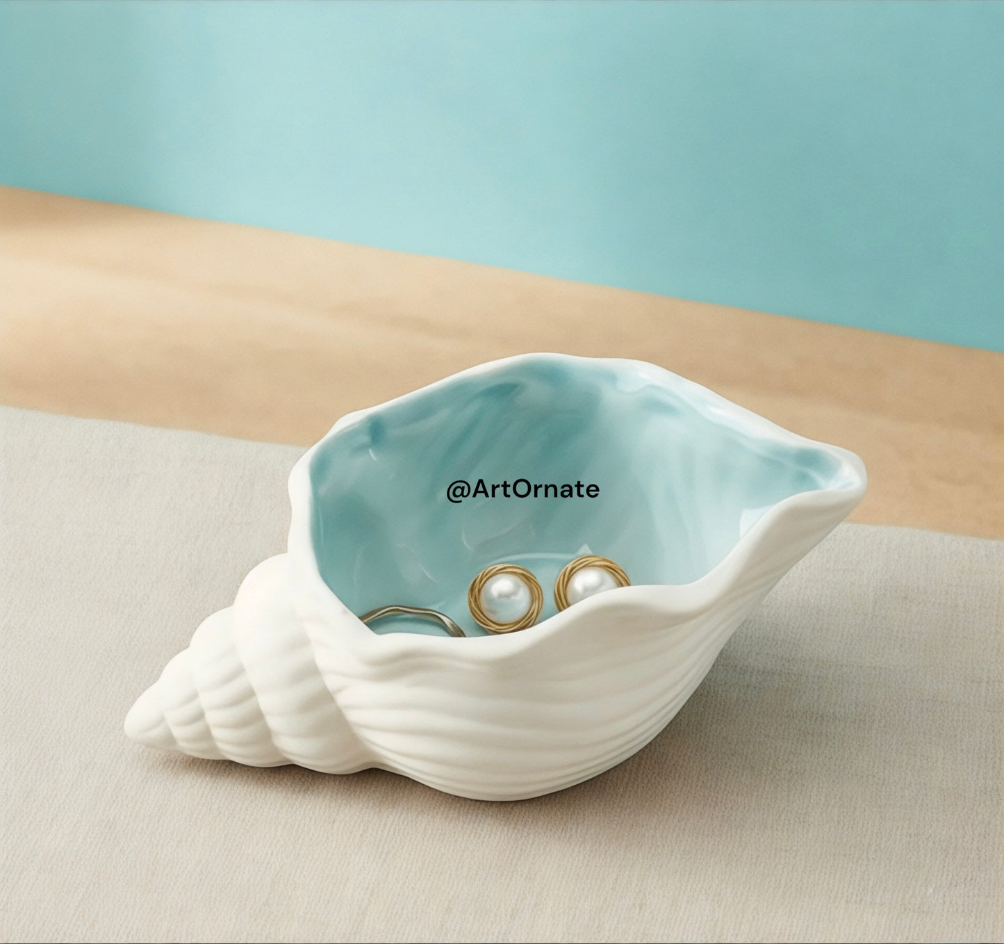 Spiral Conch Shell Concrete Silicone Mould