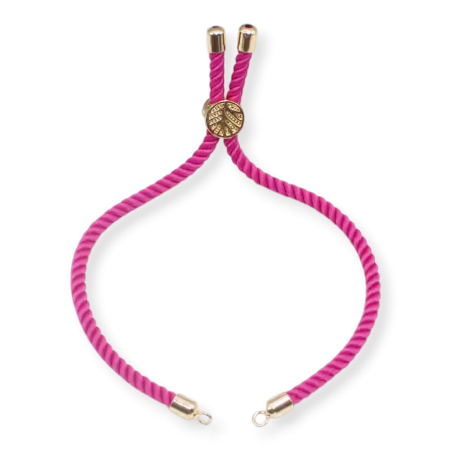 Multi-strand golden Zari thread for resin Rakhi making, designed to hold heavy Kundan-style resin charms.