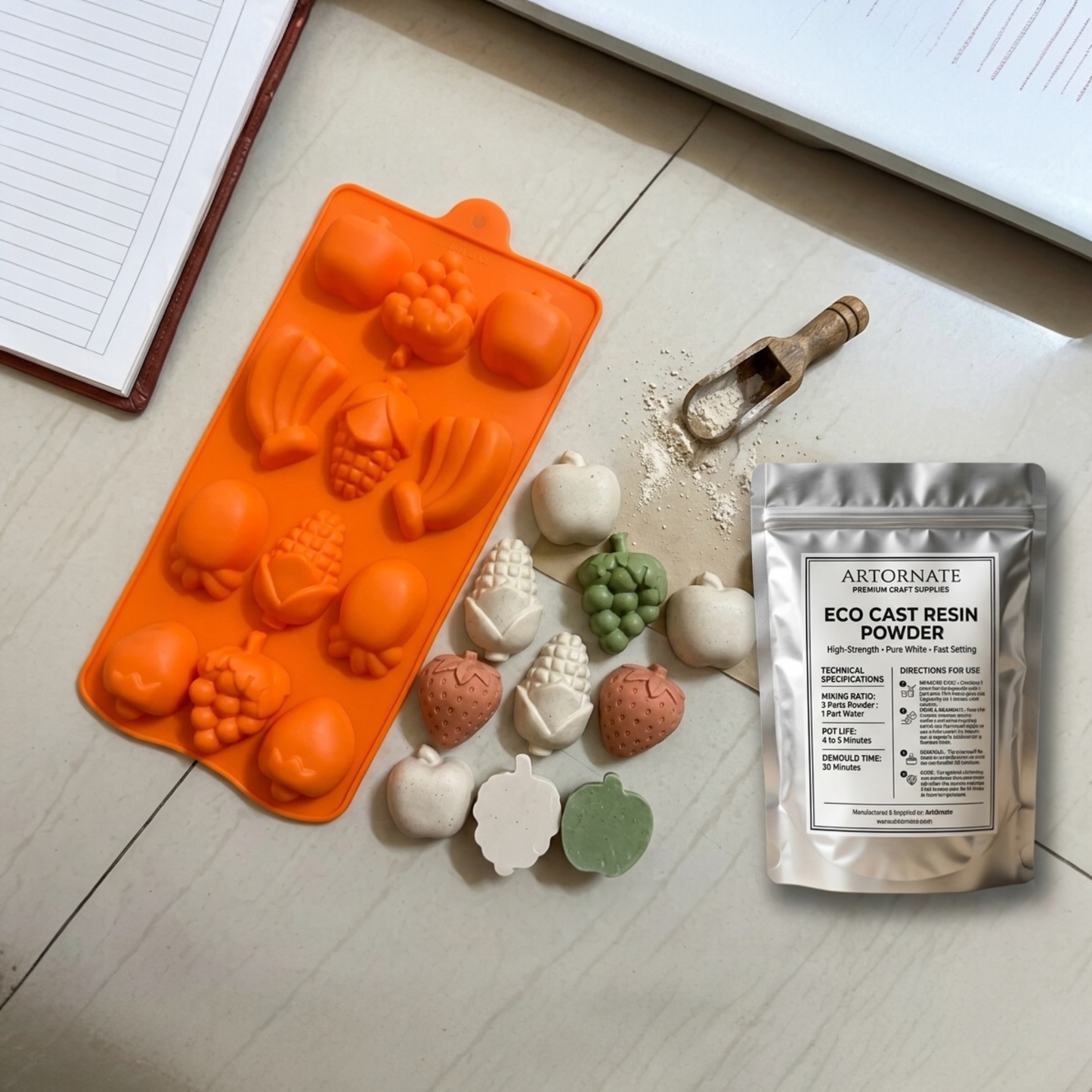 Fruit Big Silicone Mould