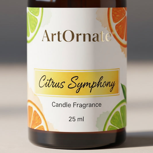 Citrus Symphony Candle Fragrance Oil - Premium Aroma for Candle Making