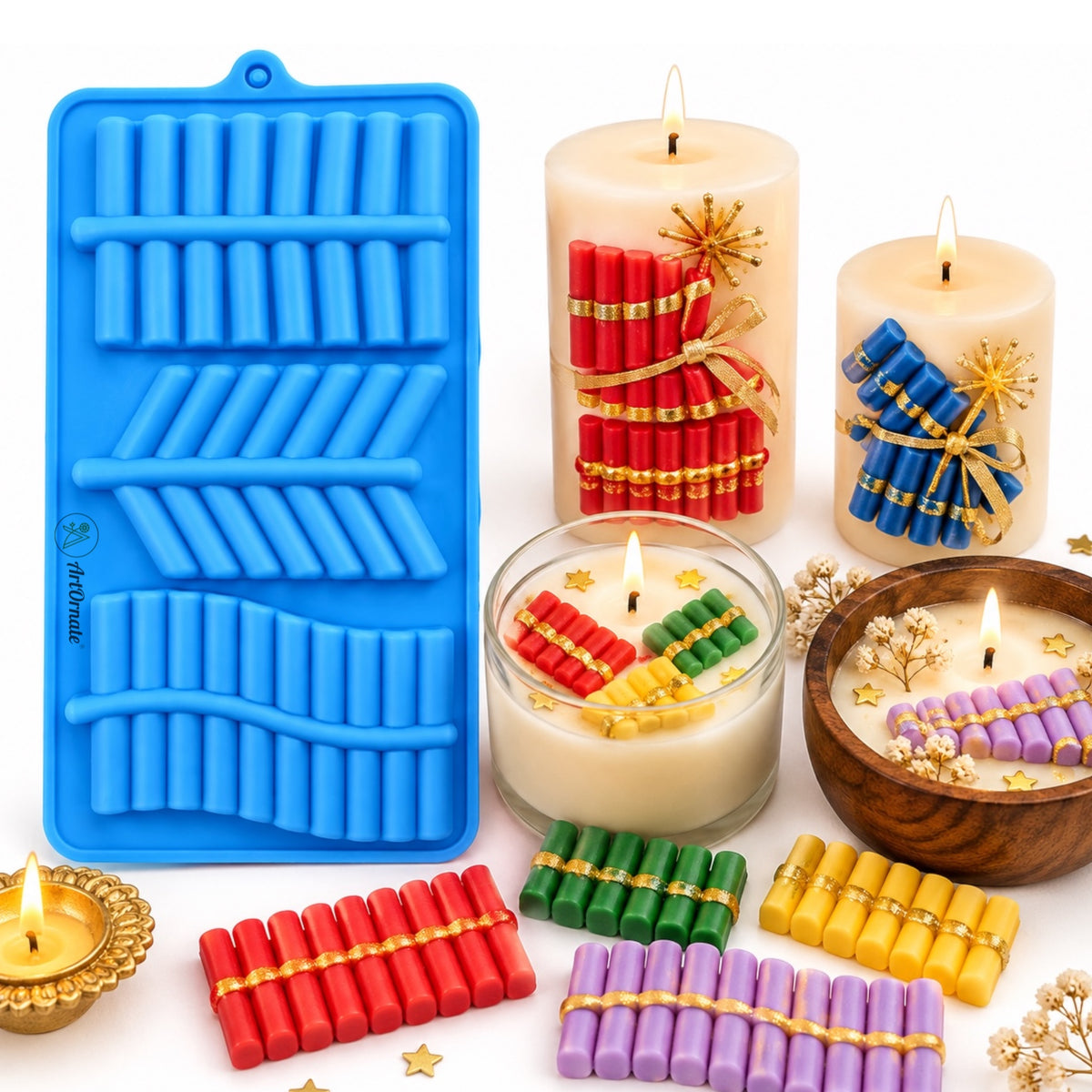 Loom silicone mould for Eco Resin kids DIY crafts by ArtOrnate