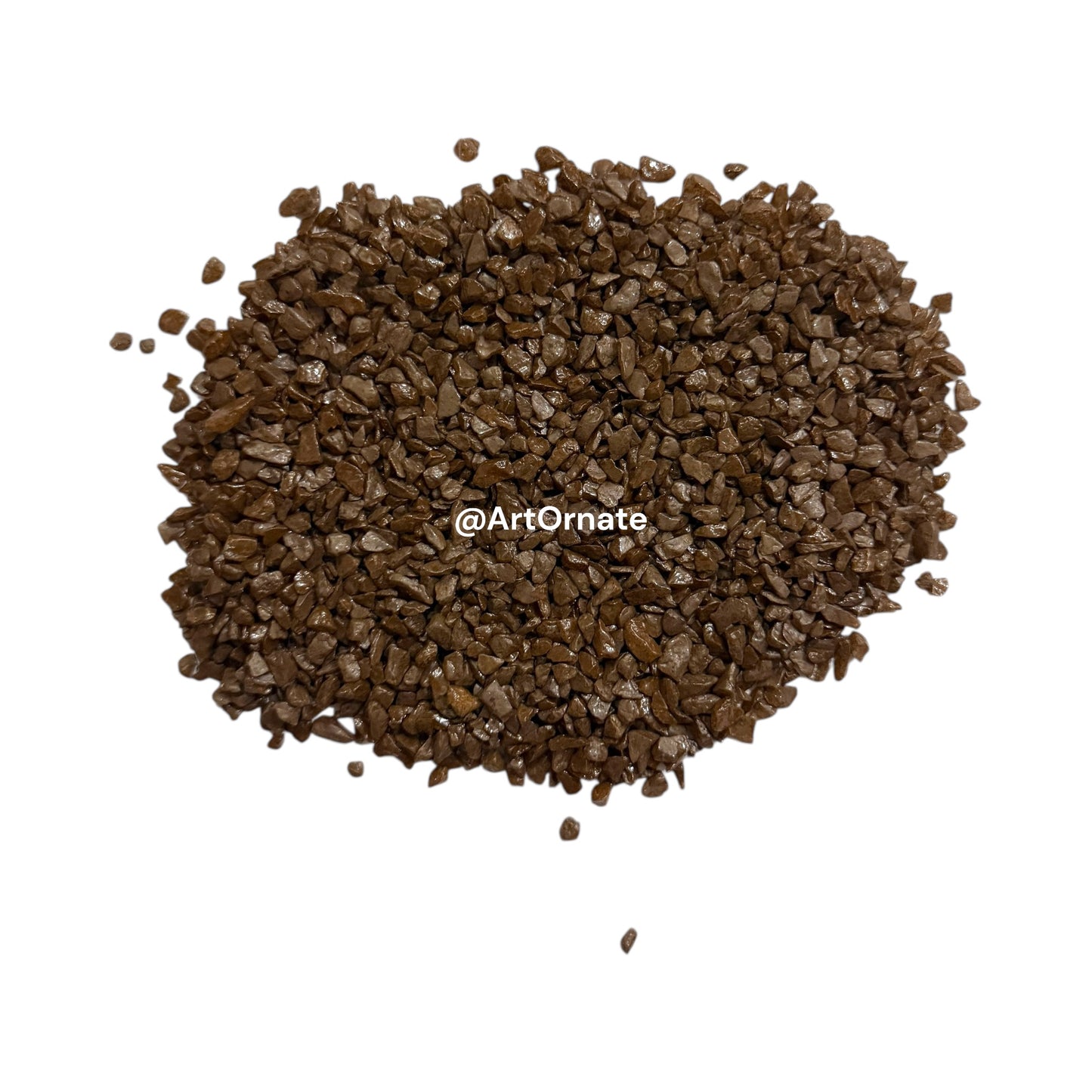 Brown quartz dyed stones for perfect earth like geode effects to premium quality resin art in india