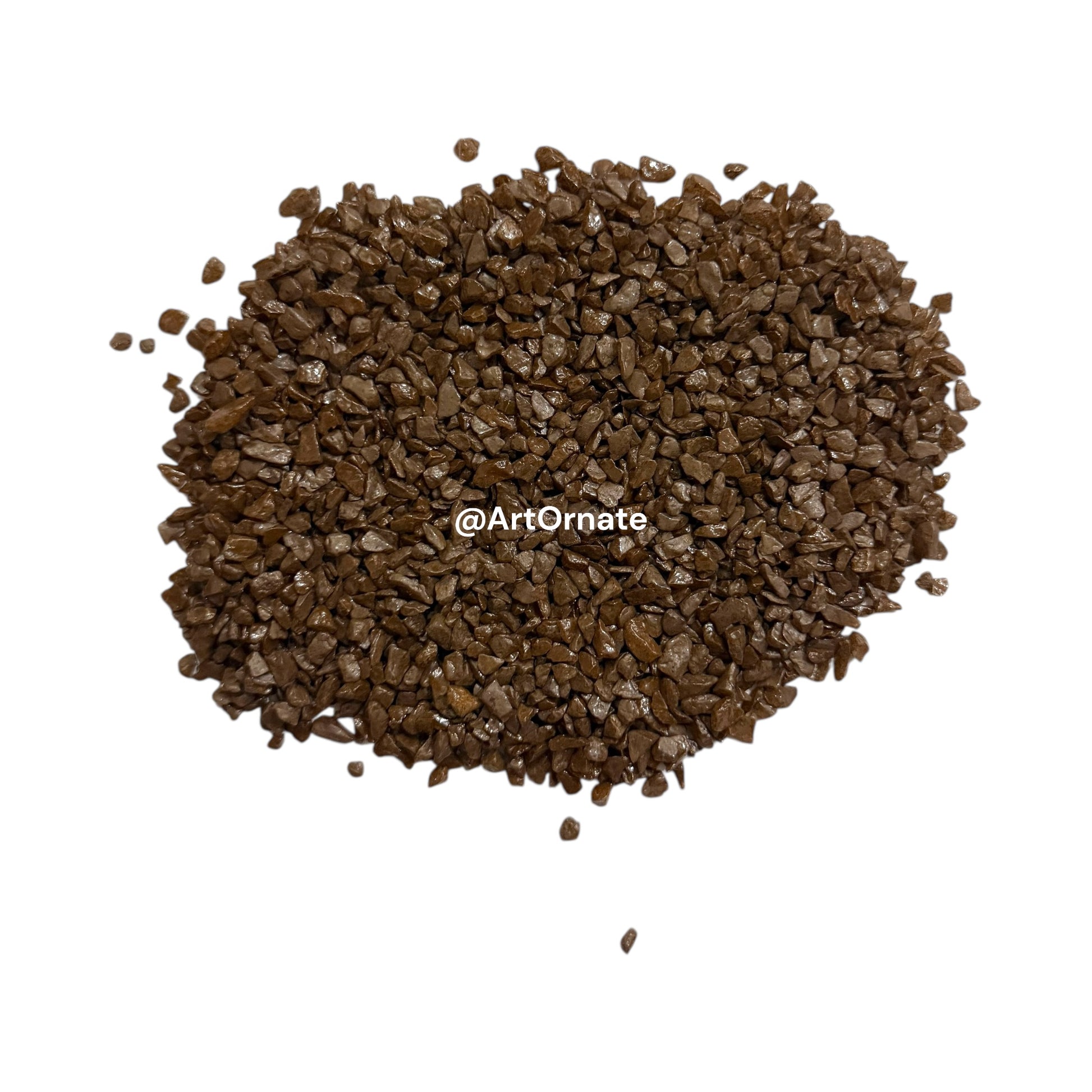 Brown quartz dyed stones for perfect earth like geode effects to premium quality resin art in india