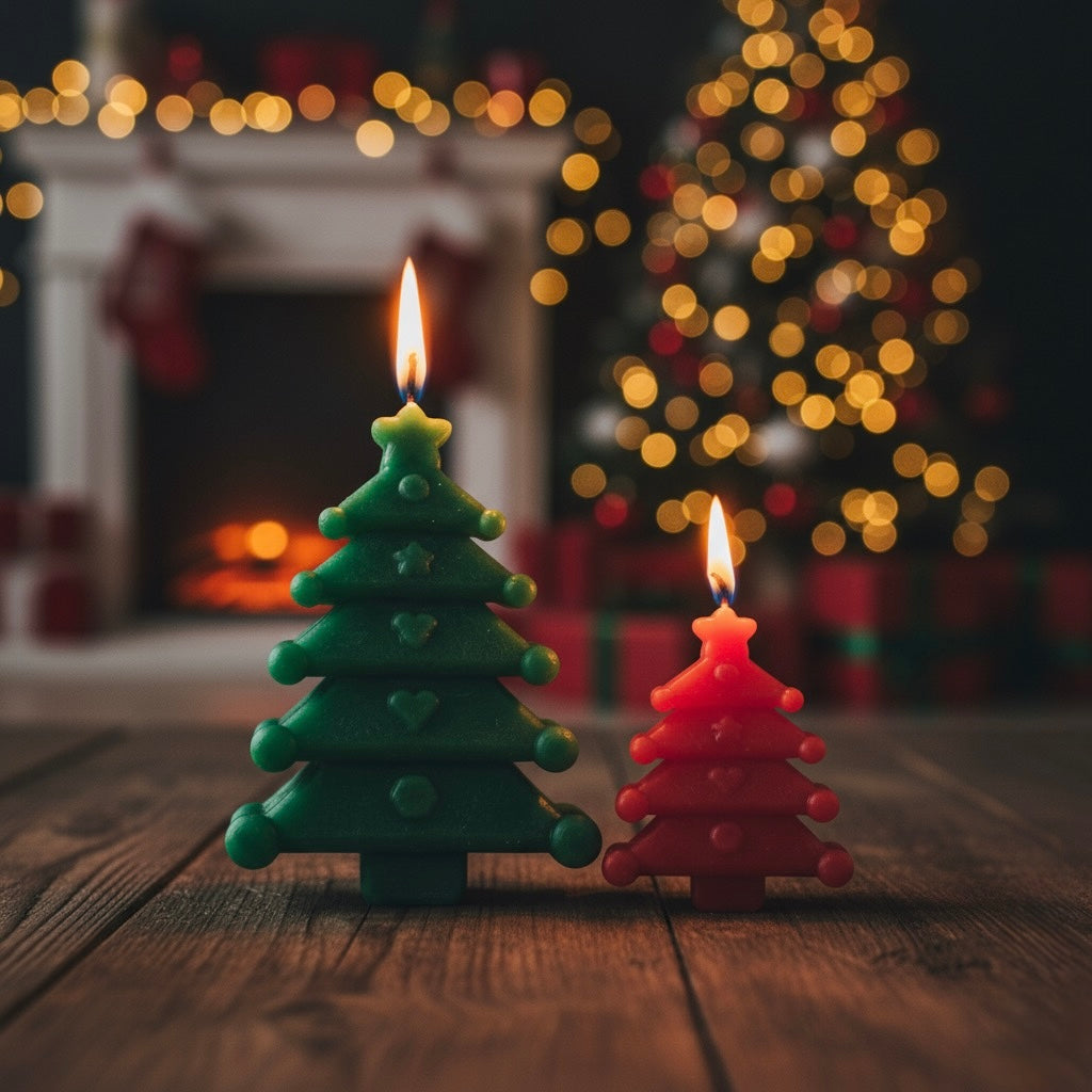 Christmas wax mould for handmade candles available across India