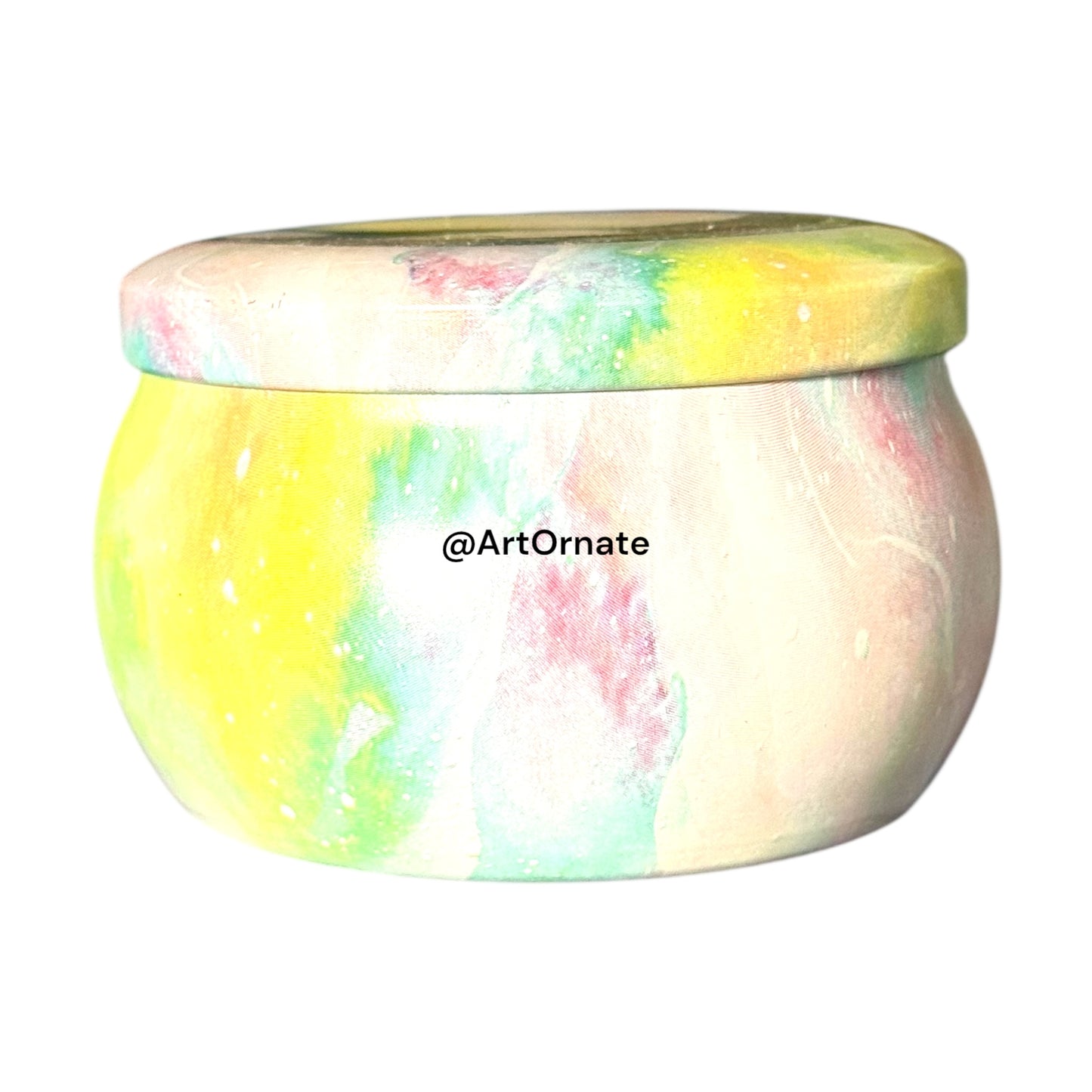 Premium Candle Tin Jar – Durable, Heat-Resistant Metal Containers for Candle Making in India - K