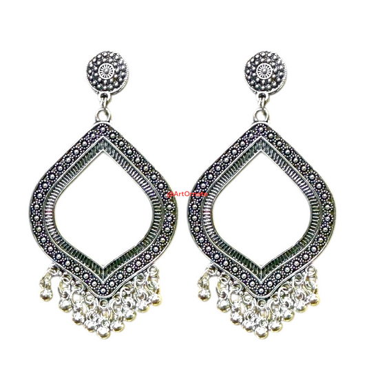 Resin Jhumka Earrings - J65