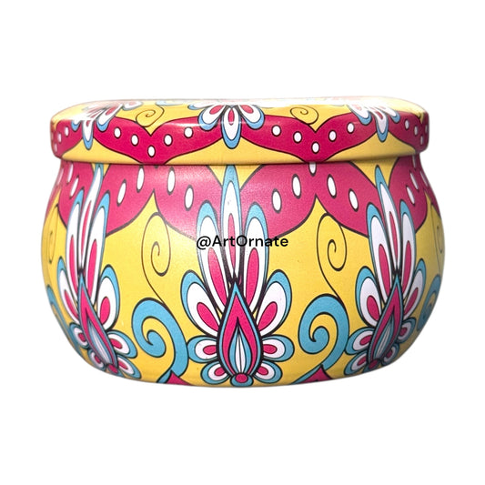 Premium Candle Tin Jar – Durable, Heat-Resistant Metal Containers for Candle Making in India - N