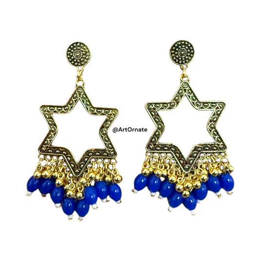 Resin Jhumka Earrings - J8