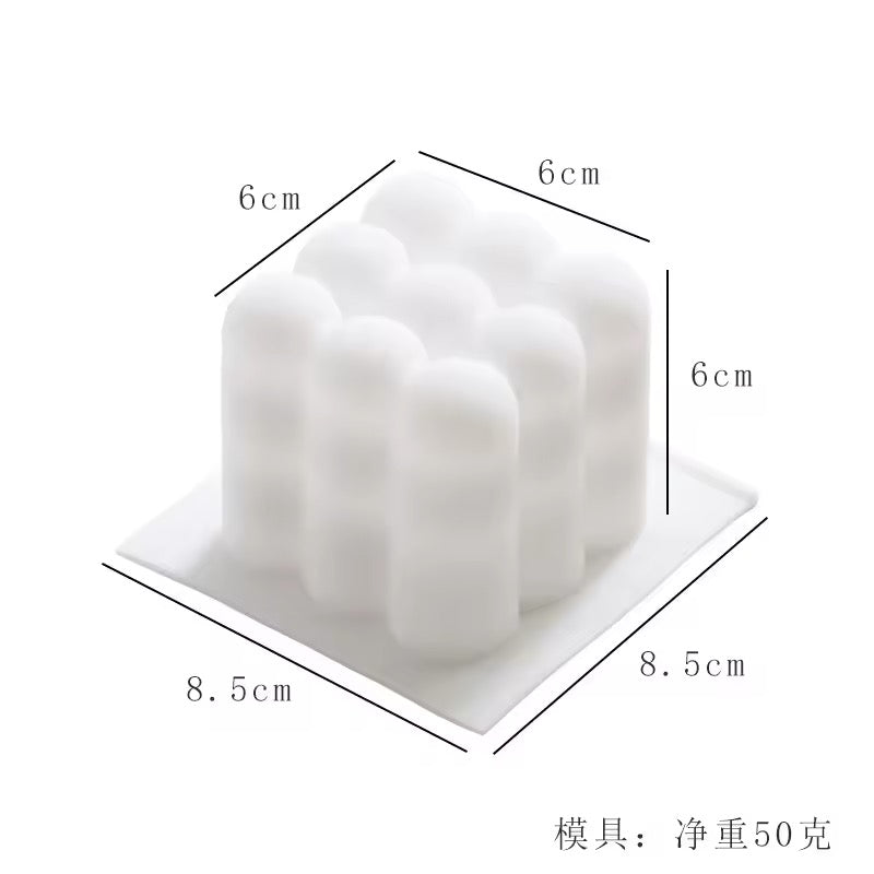 Bubble Candle Silicone Mould