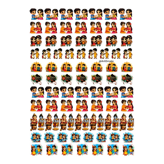 Rakhi UV DTF Sticker (UV049)