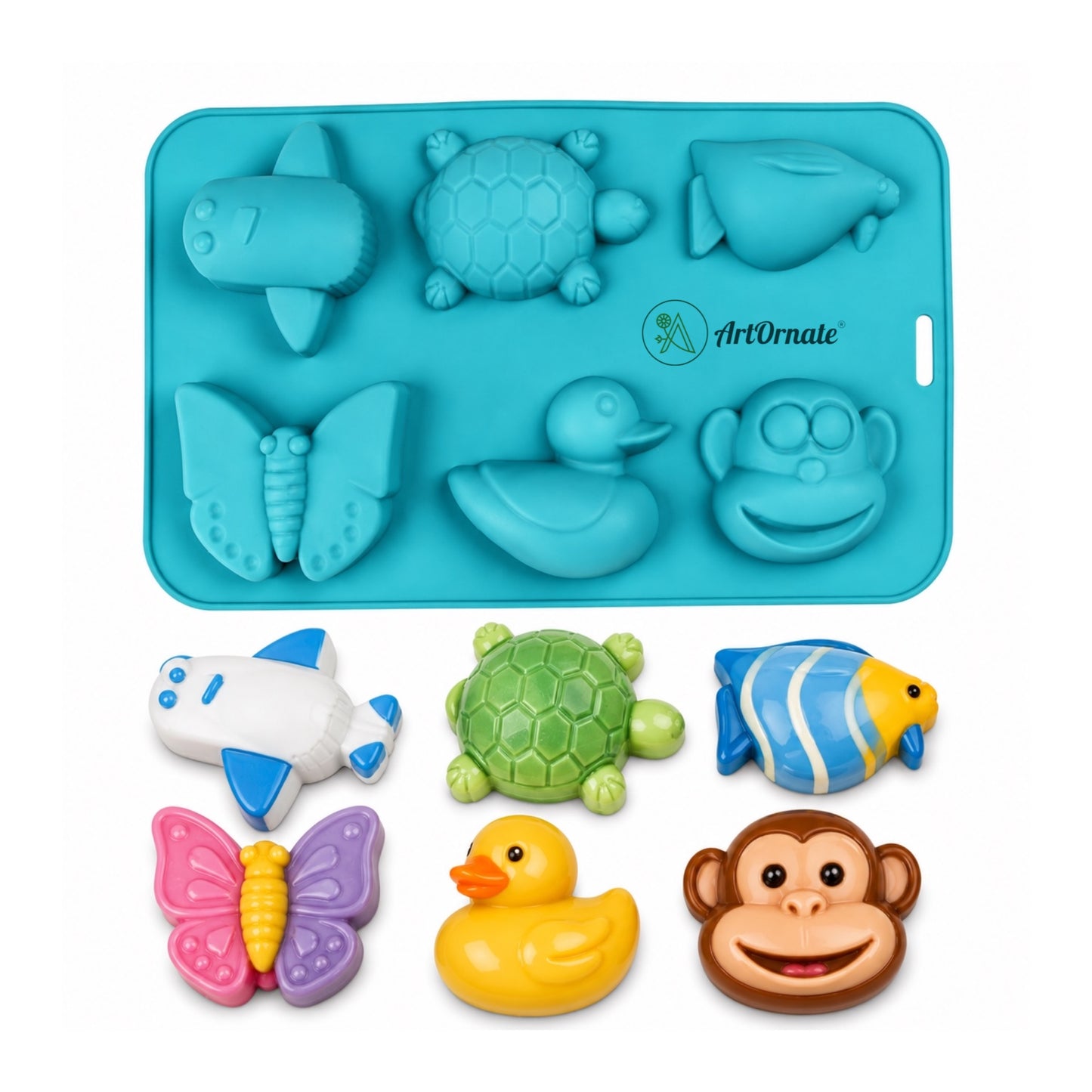   Animal Silicone Mould by ArtOrnate for Kids DIY Toy Making