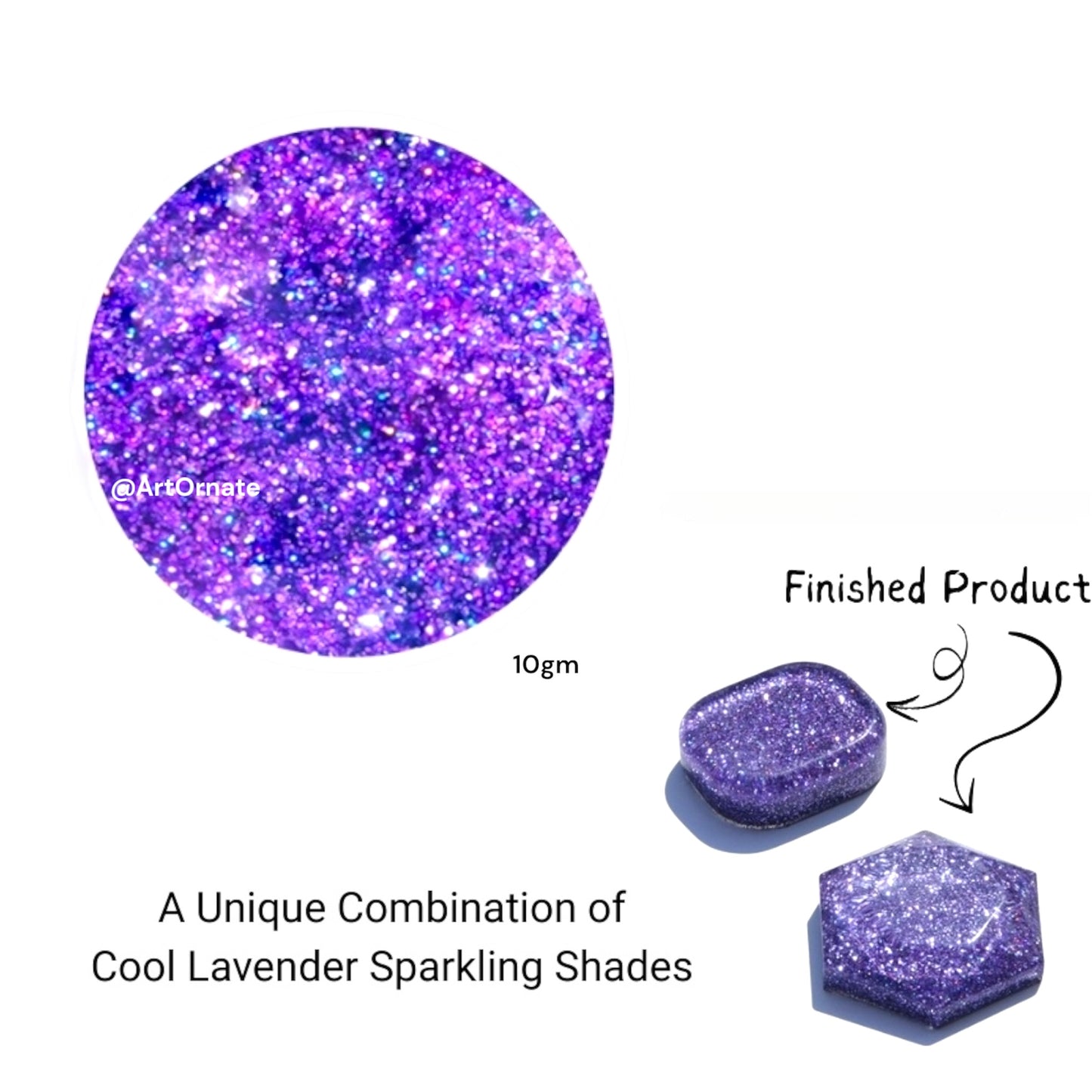 Amethyst Blaze Cosmic Paste Pigment