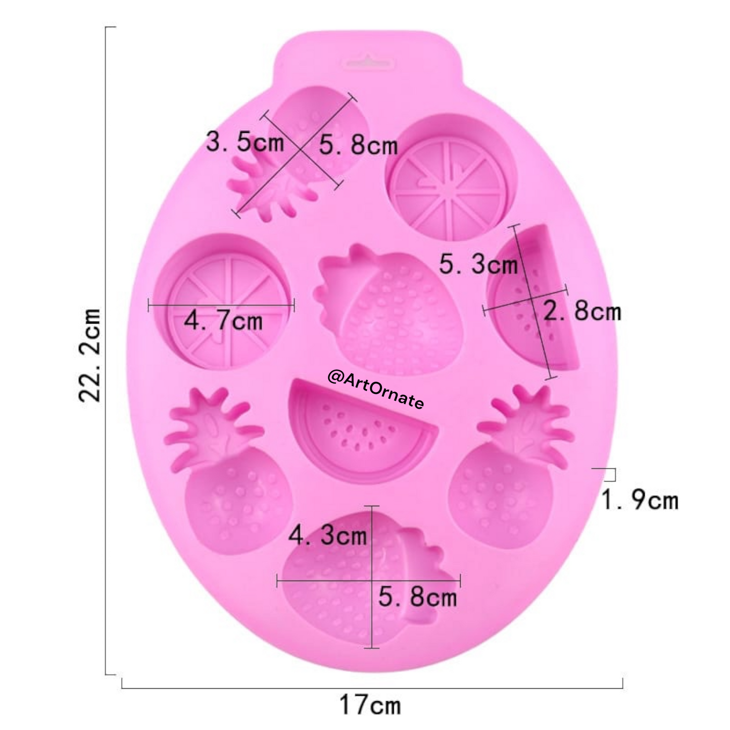 Big Fruit Silicone Mould