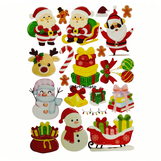 Premium UV DTF Stickers for Resin Art Coasters and Keychains