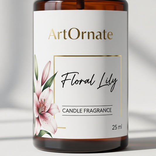 Floral Lily Candle Fragrance Oil - Premium Aroma for Candle Making