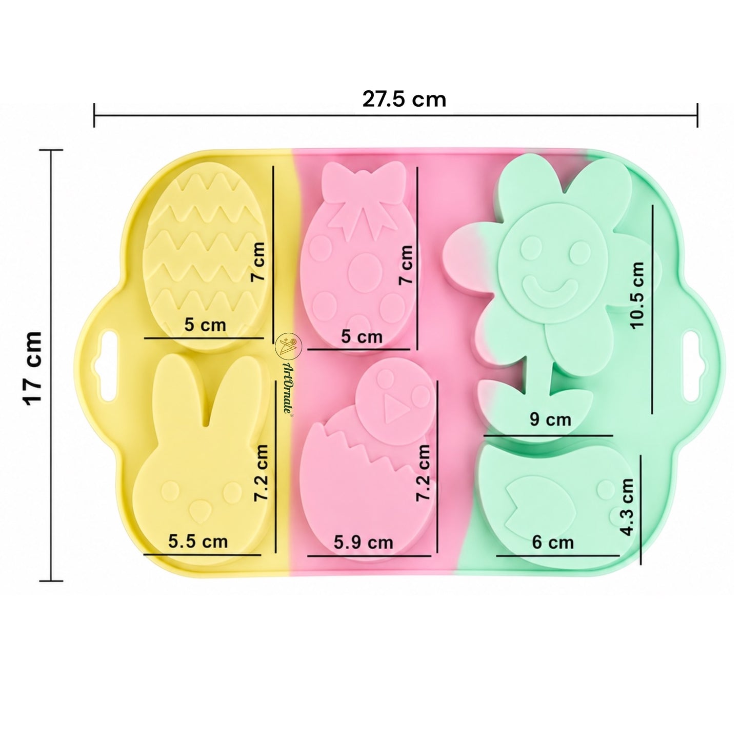 Easter Theme Silicone Mould