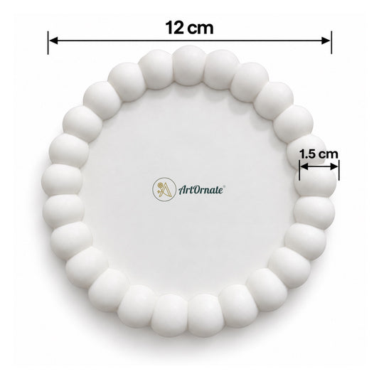 Bubble Round Concrete Tray