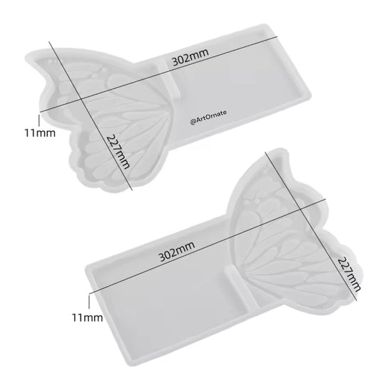 Butterfly Book Stand | Rehal Silicone Mould (2 Pcs)