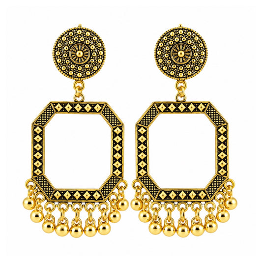Resin Jhumka Earrings Bezel - J94