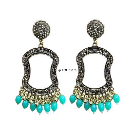 Resin Jhumka Earrings - J41