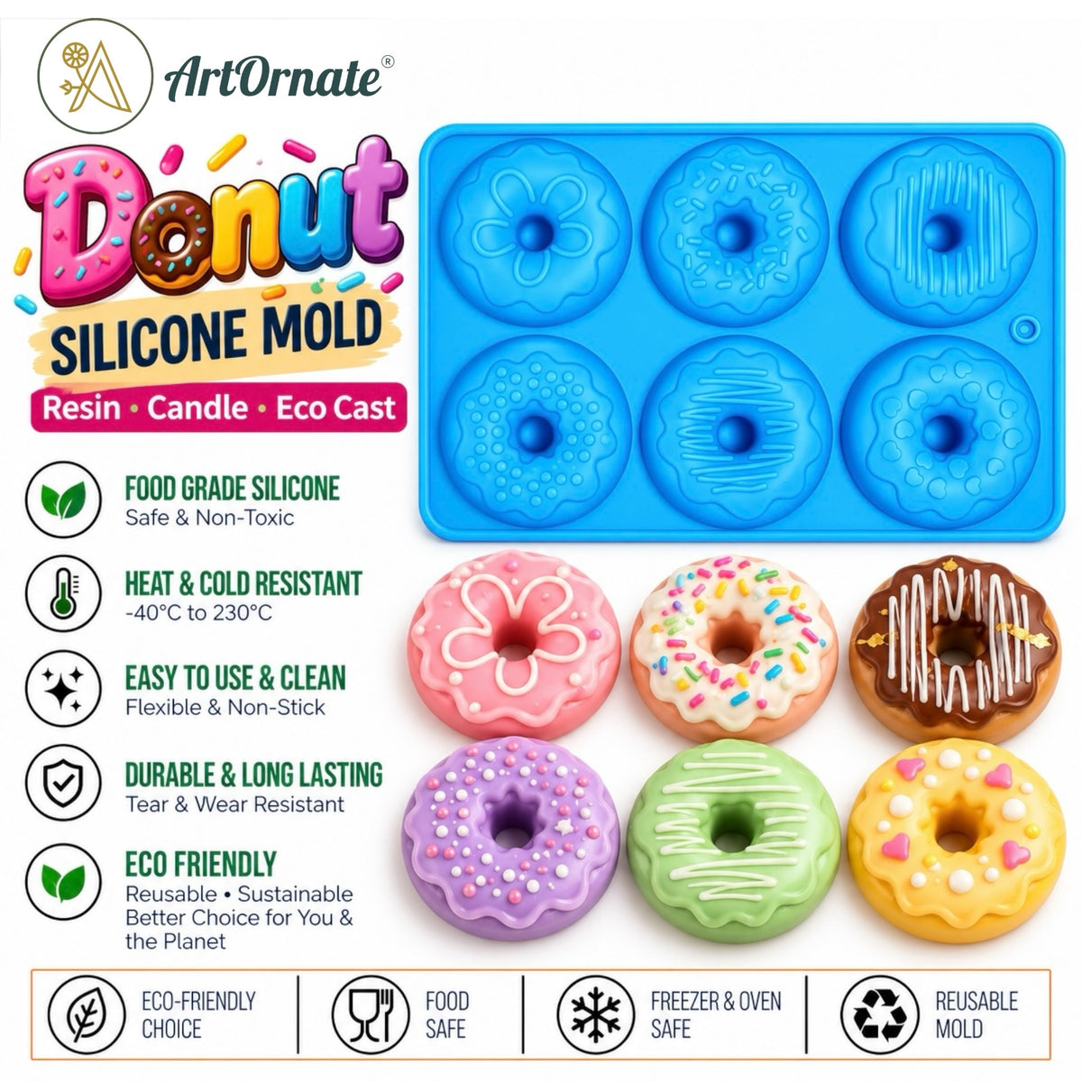 Donut Silicone Mould