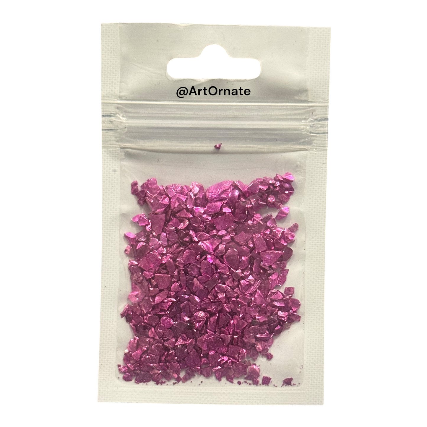 Pink Metallic Glass Granules (GRM11)