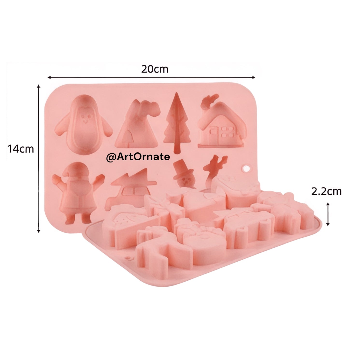 Christmas wax moulds for candle makers – ArtOrnate online store