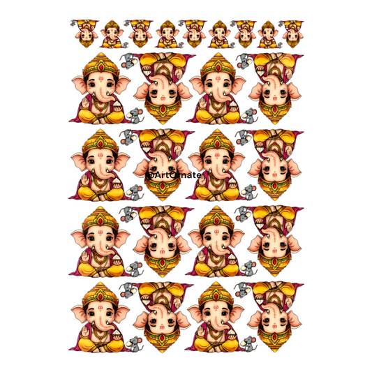 Ganeshji UV DTF Sticker (UV110)