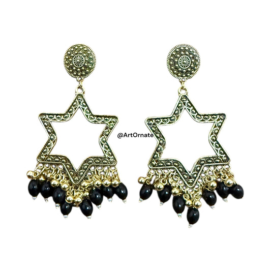 Resin Jhumka Earrings - J14