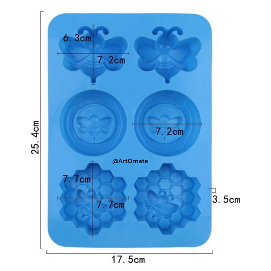 Honey Bee Silicone Mould
