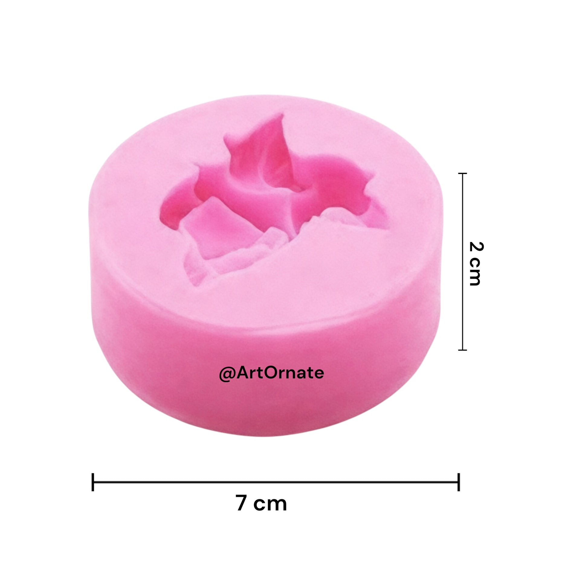 Flexible silicone mould for candle making in Ahmedabad – ArtOrnate