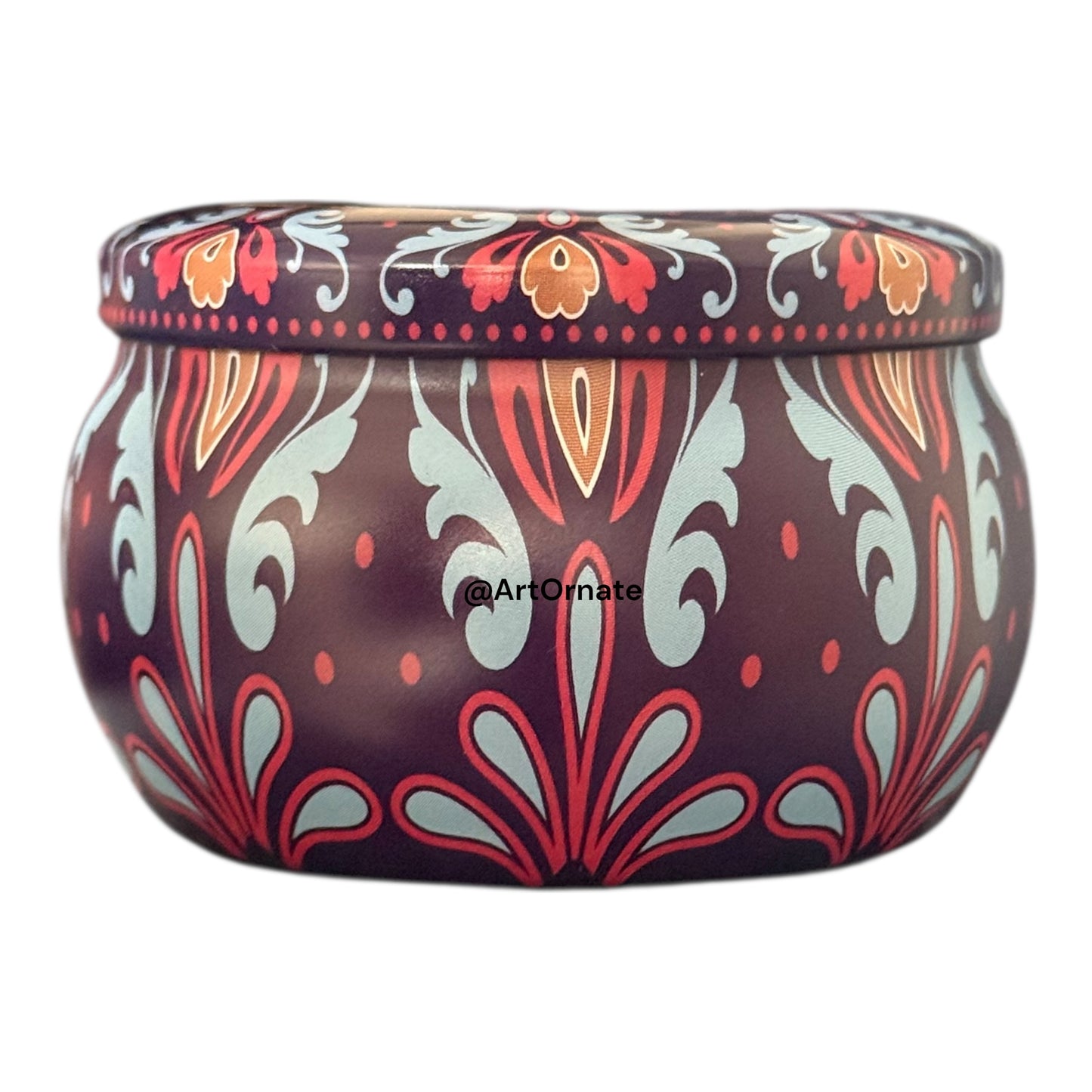 Premium Candle Tin Jar – Durable, Heat-Resistant Metal Containers for Candle Making in India - U