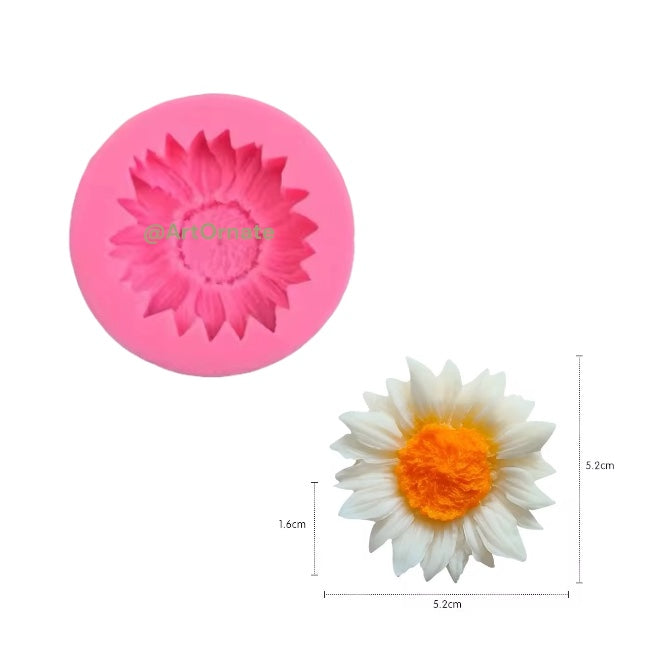 Gerbera Daisy Flower Candle Making Mould
