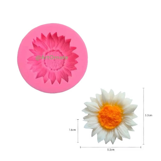 Gerbera Daisy Flower Candle Making Mould