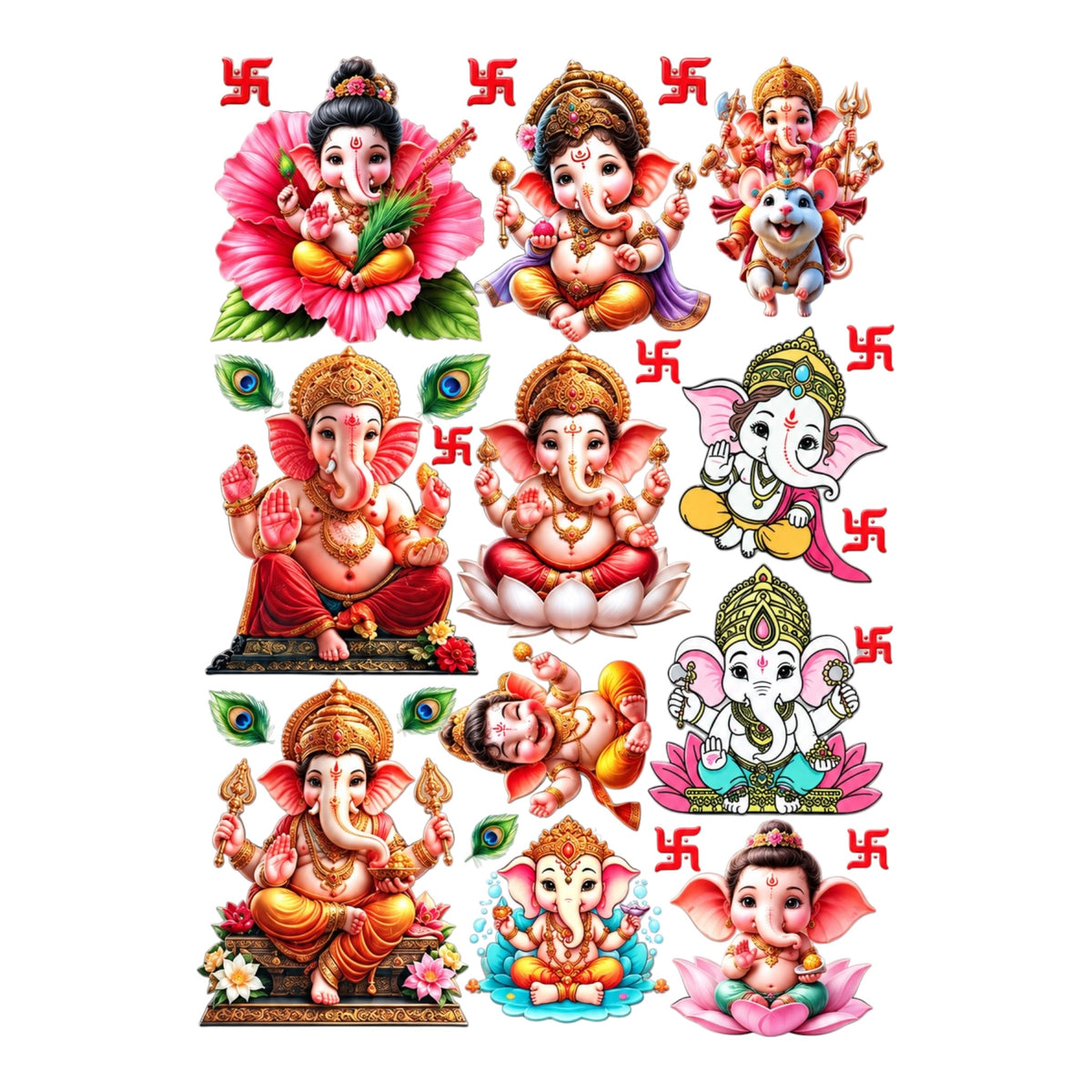 Ganeshji UV DTF Sticker (UV132)