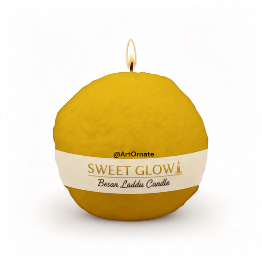 Besan Laddu Candle Silicone Mould (38-71)