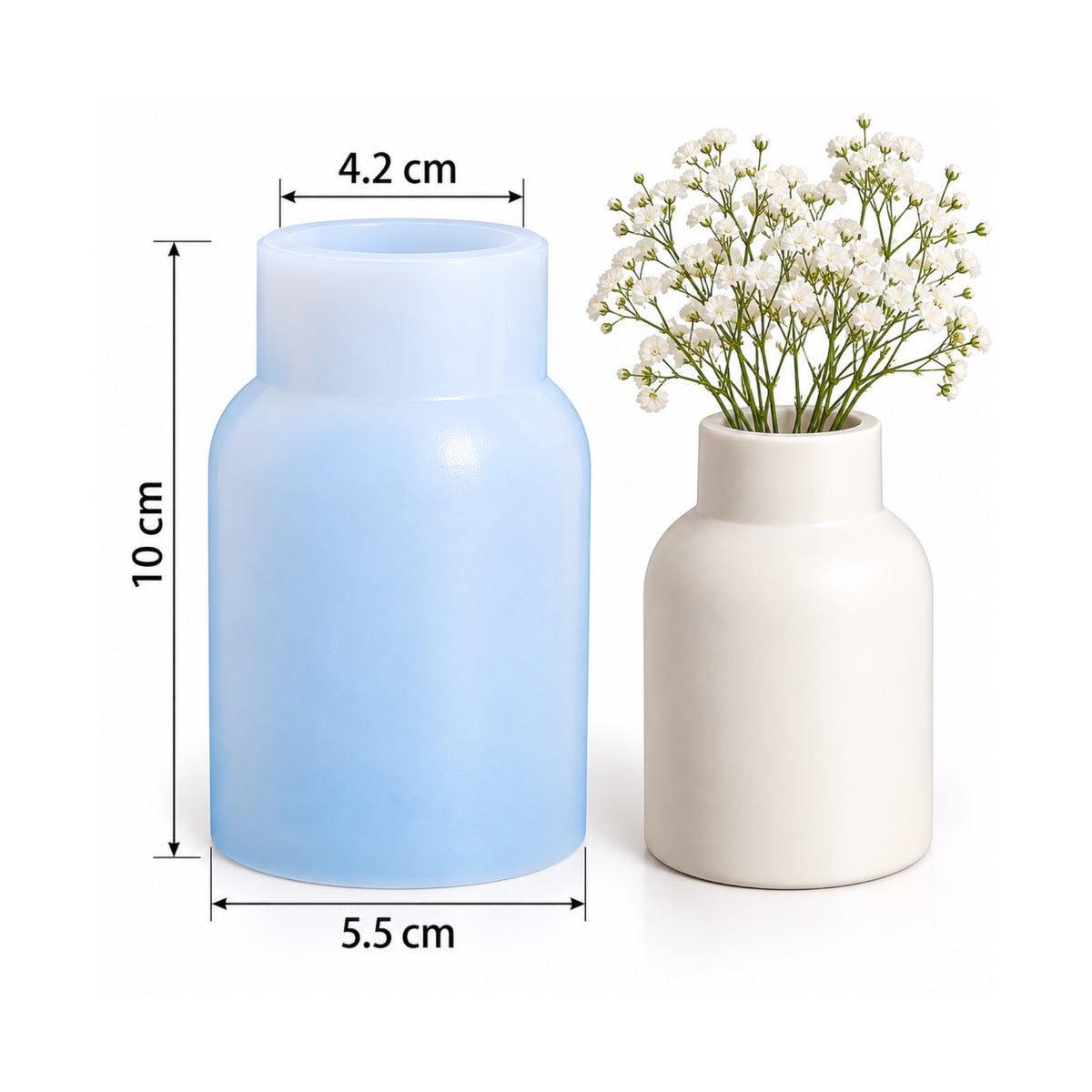 Flower Vase Silicone Mould (SM0545)