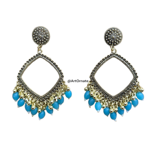 Resin Jhumka Earrings - J55