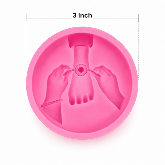 Happy Raksha bandhan Hands Mould