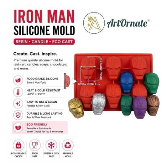 Ironman Silicone Mould