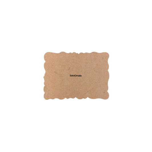 12 x 16 inch Designer Rectangle MDF - 7mm